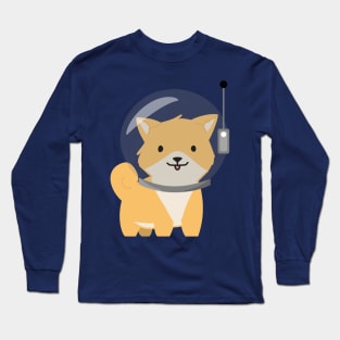 Space Dog Long Sleeve T-Shirt